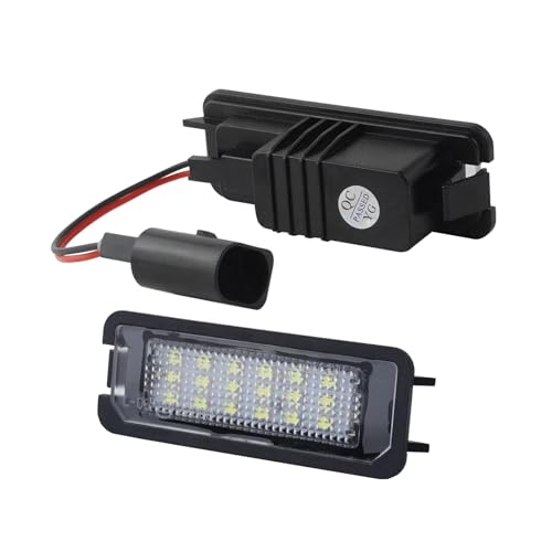 Luz de matrícula 3D0943021A con acabado original para VW Phaeton 2
