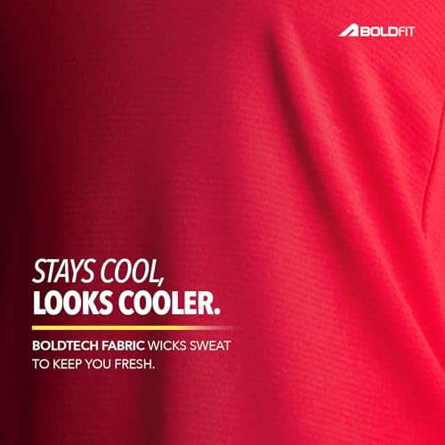 Image of Boldfit Polyster Gym Tank Tops for Women Sleeveless Workout Vest for Women & Girls | Lightweight Activewear for Running, Sports & Gym, Polyester, Regular Fit