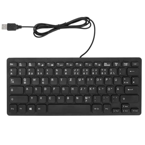 Clavier mécanique ultrafin AZERTY filaire USB pour PC et ordinateur portable