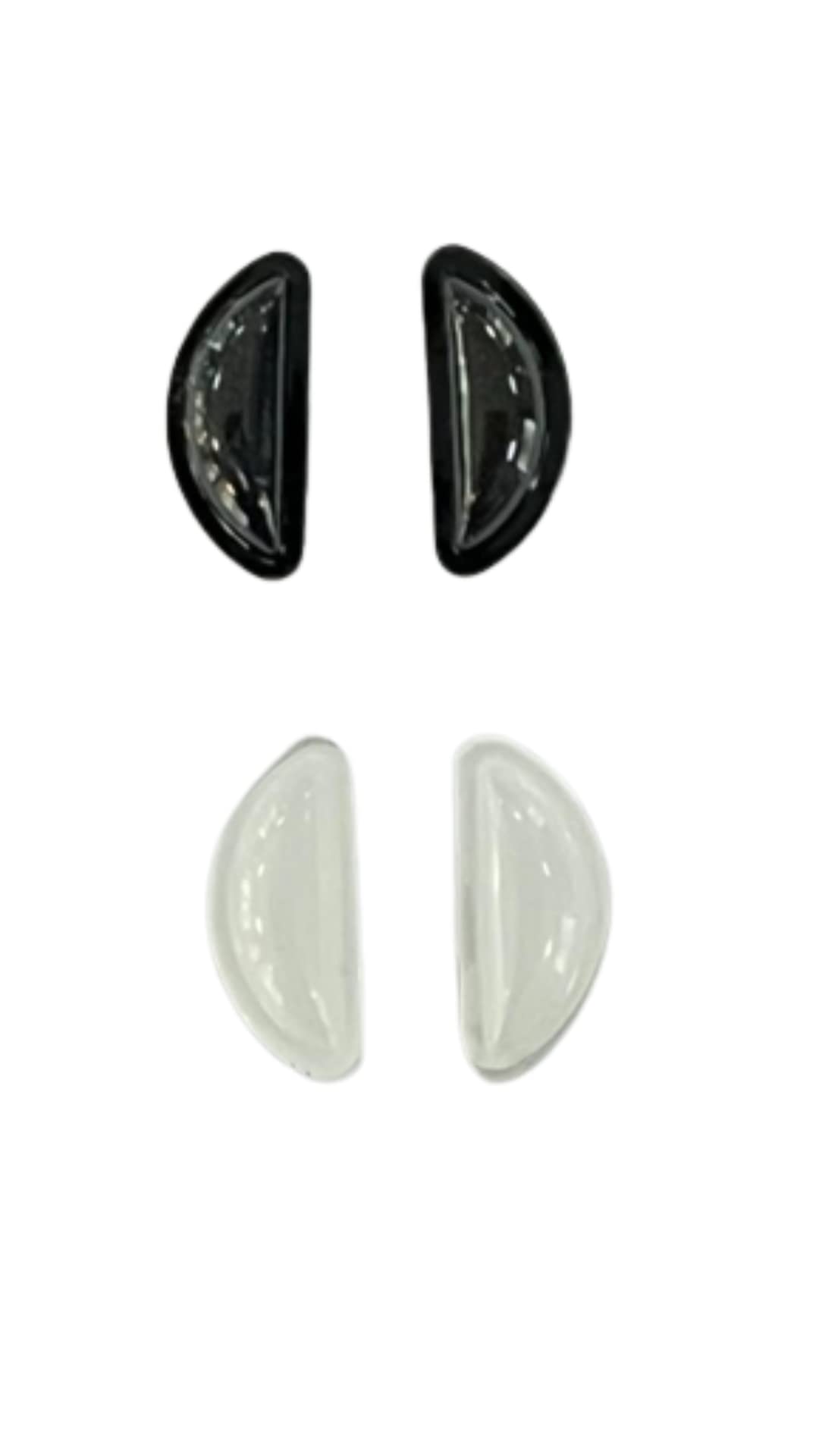 Sunshades Bhavya Adhesive Air Nose Pads Cushioned Nosepads 2 Pairs(Black&White Combo)-image-41