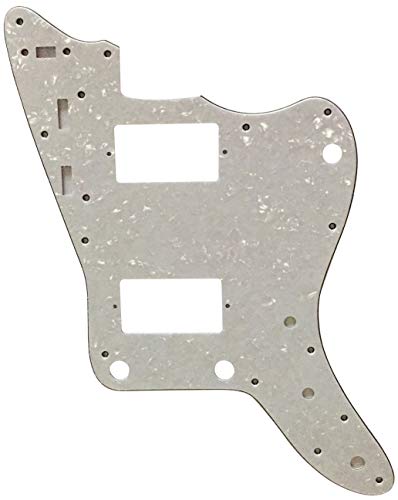 フェンダージャパンジャズマスターPAFスタイルギターピックガードスクラッチプレート(4層ホワイトパール)用