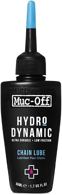 Muc-Off 895-1 Hydrodynamic Chain Lube, 50 Millilitres - Ultra Durable, Low Friction Bike Chain Lubricant - Suitable For Use In All Weather Conditions