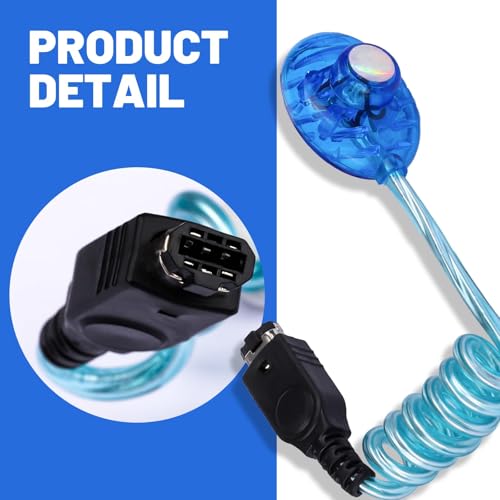 Image of HNYYZL Worm Light Backlight Flexible Illumination LED Lamps for GBC | Console WormLight (1 Pcs GBC Blue)