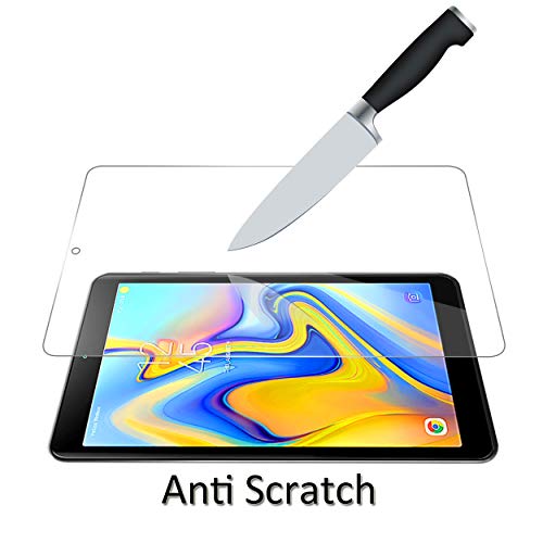 Image of Orzero (2 Pack Tempered Glass Screen Protector Compatible for Samsung Galaxy Tab A 8.0 inch 2018 (Only Fits for SM-T387 Model), 9 Hardness HD Anti-Scratch Full-Coverage