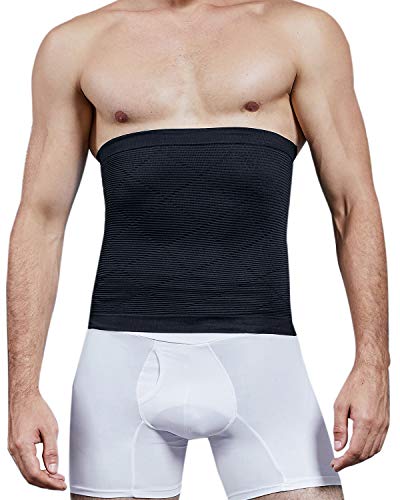 Men Firm Tummy Control Shapewear Compression Waist Cincher Slimming Body Shaper Belly Fat Girdle Stomach Band