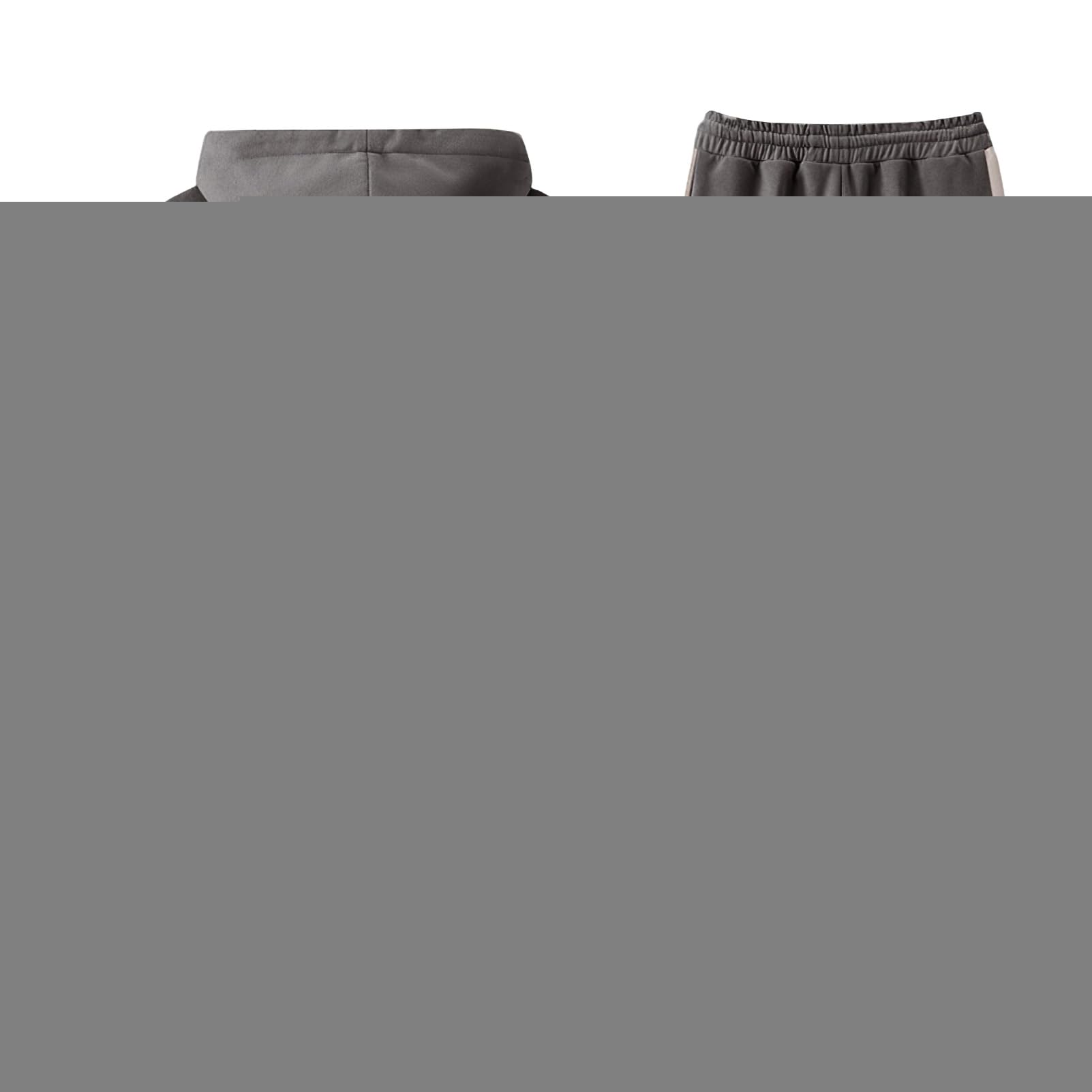 amropi Femme Survêtement Ensemble Haut Sweat à Capuche et Pantalon Jogging Tenue de Sport
