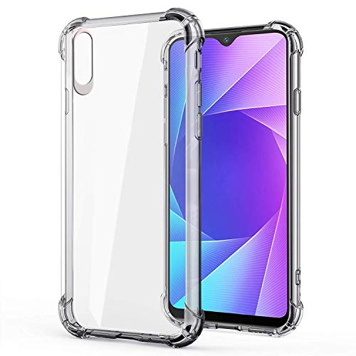 Image of COVERBLACK Rubber Back Cover for Samsung Galaxy M02 - Transparent