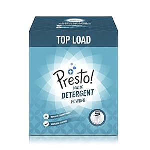 Amazon Brand – Presto! Matic Top Load Detergent Powder – 3 kg