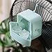 Imagen de CWOQOCW Juego de accesorios de refrigeración portátil Mini ventilador con tazas de hielo Humidificador de aire personal interior para el hogar