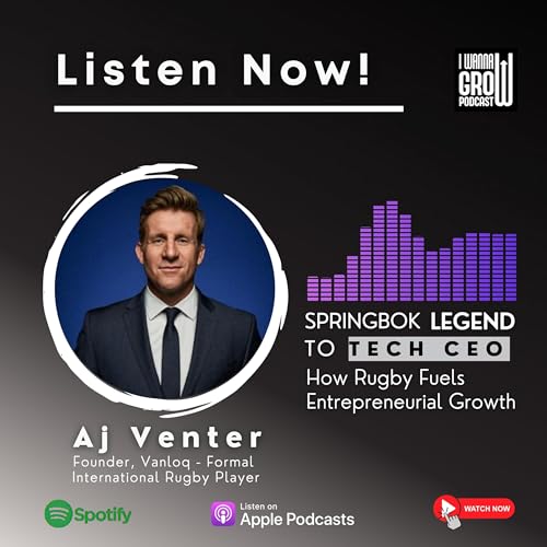 Springbok Rugby Legend on Career, Resilience, & Tech Business