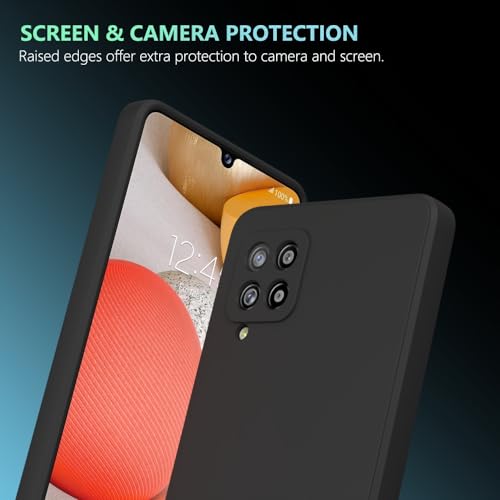 Image of for Samsung Galaxy A42 Case Black, Scratch Resistant with Soft Touch, Slim Thin Phone Cover for Samsung Galaxy A42