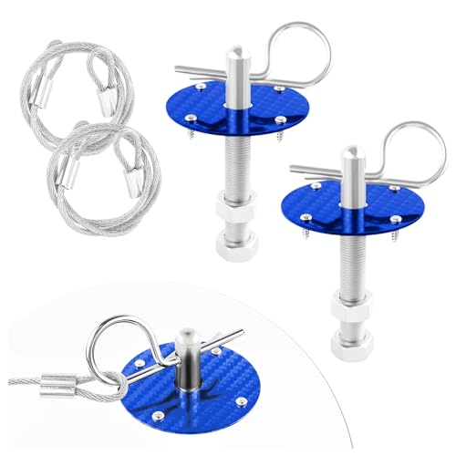 hood pins carbon-fiber