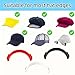 Suwzuqn 3 PCS Hat Brim Shaper and Bender Tool Plastic Curving Band for Baseball Caps Flexible Curve Bender for Perfect Bill Shapes Hat Form Keeper