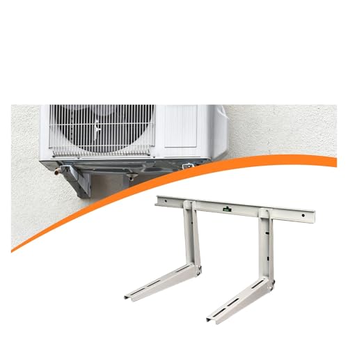 Klimaanlagenhalterung, Anti- Vibrations- Kondensator- Pad, universeller Wärmepumpen- Bodenständer, Außenisolator for Zuhause, Schlafzimmer, Wohnheim-3