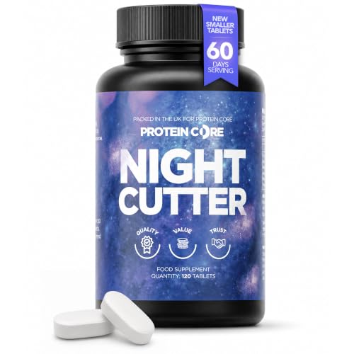 Night Cutter Nighttime Formula Tablets | Caffeine-Free & Non-Stimulant Supplement | 120 Tablets | UK Made