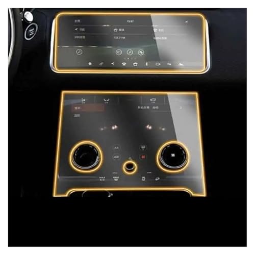 Film protecteur d'écran LCD anti-rayures pour console centrale Range Rover et Velar