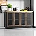 FOTOSOK Buffet Cabinet with Storage, 55.1