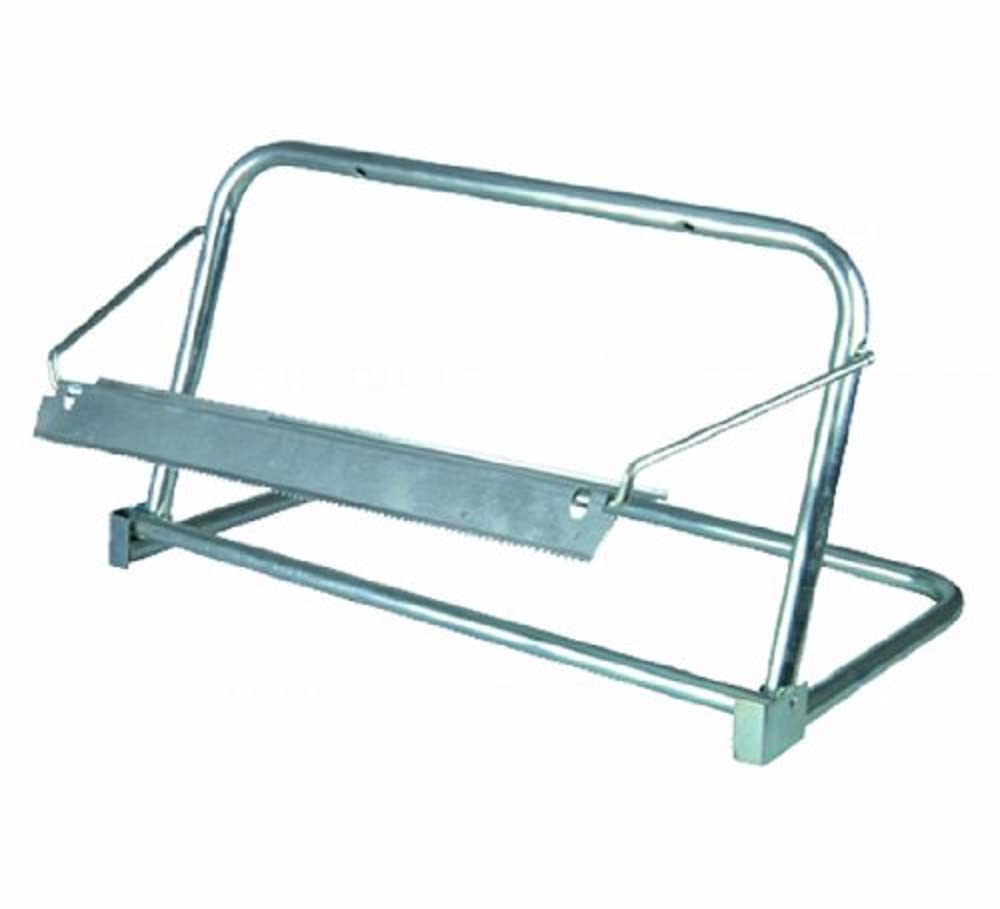 UNITEC 91825 Porte-Rouleau de Papier Toilette Mural en métal galvanisé Robuste pour Rouleaux de Papier jusqu'à 45 cm de Large av