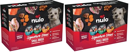 Image of Nulo Signature Stews Variety Pack: Small Breed Wet Dog Food, 2.8 oz, Pack of 24