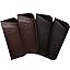 2 Black & 2 Brown (No Clip | 4 Pack)