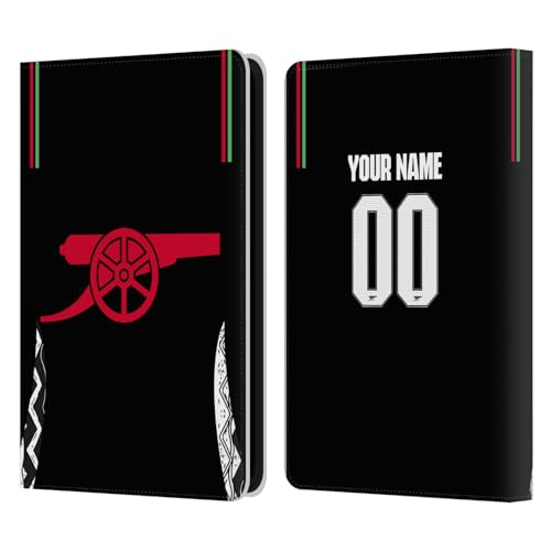Coque Amazon Kindle 11th Gen 2022 Arsenal étui cuir personnalisable liseuse 6 pouces foot