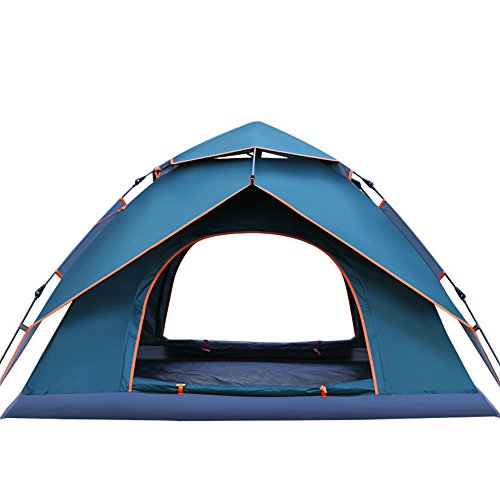 Carpa plegable para camping familiar 3-4 personas, ultraligera e impermeable miniatura 2
