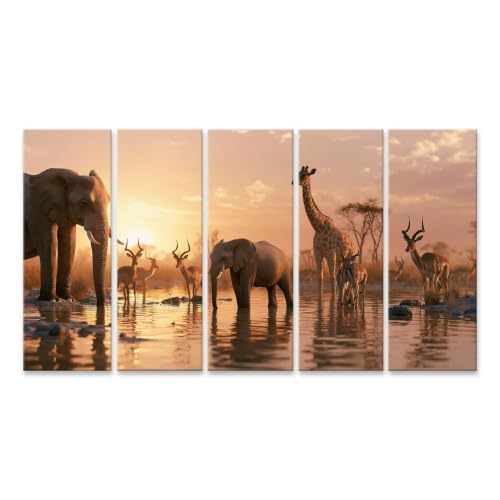 Pour les amoureux de la nature toile monde animal Afrique islandburner salon