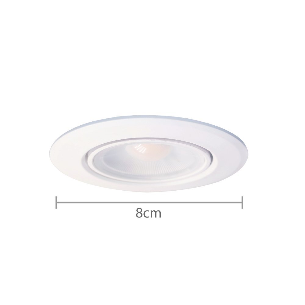 Bioledex DEKTO LED Einbauspot 8W 100° neutralweiss schwenkbar