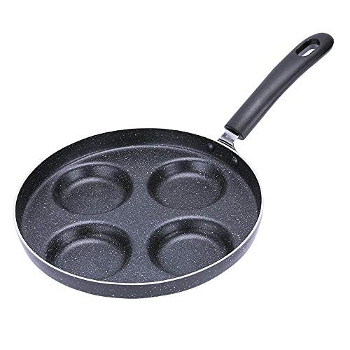 Nadalan Omelette Non-Sticky Poup Pieh Frying Pans Mini Pancakes Pans 4 Pots #TOP3
