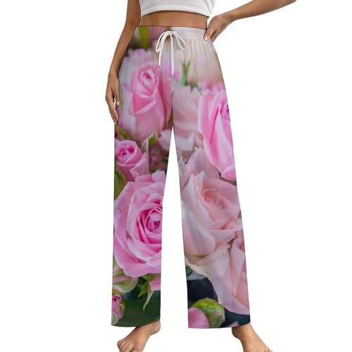 Pantalon de pyjama femme résolvant le manque de poches pour des nuits sereines en S