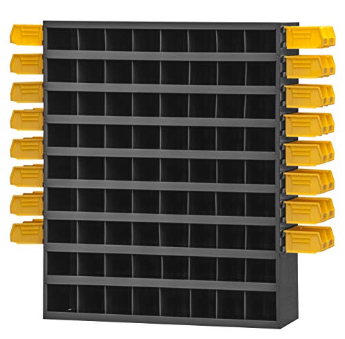 Durham 363LP-95 72 Opening Bin with Side Louvered Panels