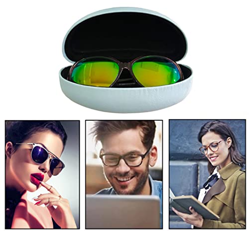 Chzzms 4 Pack Extra Large Hard Shell Eyeglasses Case, Protective Case For Eyeglasses And Sunglasses (4 Pack-B) #TOP6