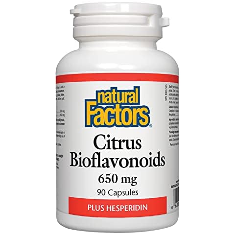 Natural Factors Citrus Bioflavonoids (Plus Hesperidin, 650mg, 90 Capsules) Cover