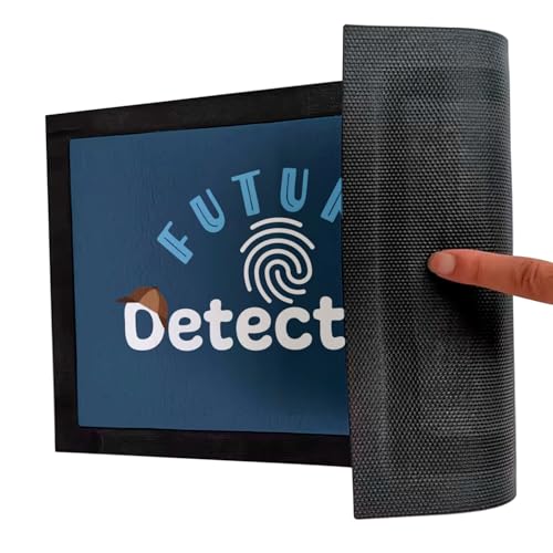 Paillasson bleu Future Detective tapis de sol pour retenir la poussière