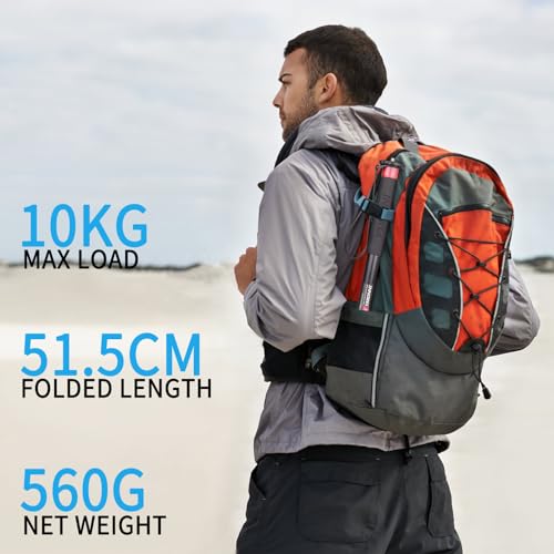 Image of Innorel 63In 160Cm Camera Monopod Vm60A Aluminum Alloy Portable Compact Lightweight Travel Monopod With Fast Flip Lock For Canon Nikon Sony Dslr Camera Video Camcorder Dv Photography Load 22Lbs 10Kg