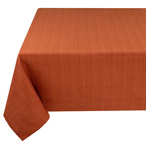 image for Benson Mills Cameron Textured Fabric Table Cloth, for Everyday Home Di