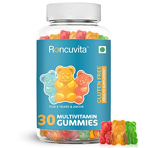 Roncuvita Complete Multivitamin Gummies – Kids, Women & Men | Vitamins for Immunity, Growth & Development including Vitamin A, B12, C, D (Pack of 1) Roncuvita Complete Multivitamin Gummies – Kids, Women & Men | Vitamins for Immunity, Growth & Development including Vitamin A, B12, C, D (Pack of 1)