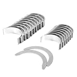 CYCWER 21020-2B100 Connecting Rod and Crankshaft Main Bearing Set Connecting Rod Bearings Fit for 2012-2017 Accent 1.6L, Fit for 2012-2017 Soul 1.6L, Replace OE 21020-2B100 210202B100