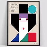 MPET Bauhaus Treppe Art Deco Poster Weimar 1923 Bauhaus Herbert Bayer Druck Leinwand Bild A5 15x20cm