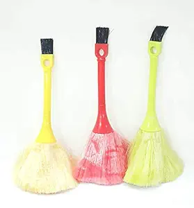 Suryavanshi World Microfiber Plastic Laptop/Computer/Keyboard Dust Cleaning Brush Pack of 3