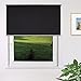 Produktbild Fensterdecor Fertig Verdunkelungs-Rollo, Sonnenschutz-Rollo zum Abdunkeln von Räumen, Blickschutz-Rollo in Schwarz, lichtundurchlässig und Blickdicht, 140 x 230 cm