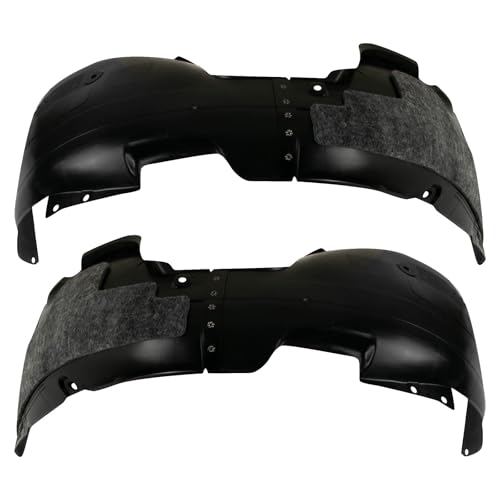 Image of TRQ Front Inner Fender Liner Set Compatible with 2017-2018 Hyundai Elantra HY1248161 HY1249161