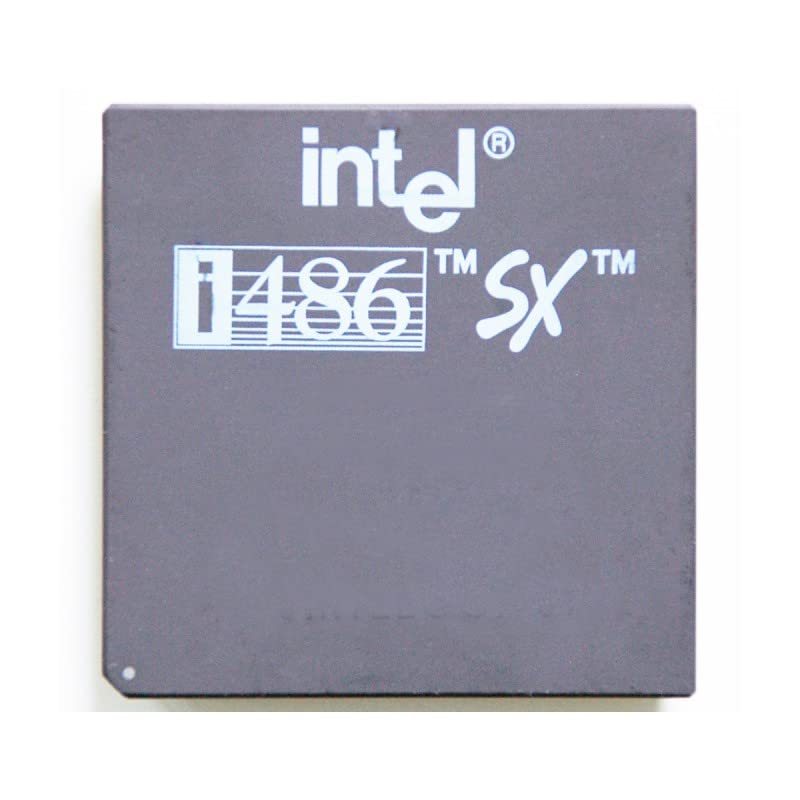 Procesador CPU Intel I486 SX A80486SX25 25MHz CPGA-168