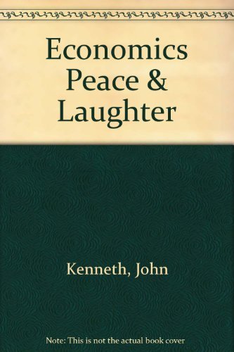 Economics Peace & Laughter B002RIIUWS Book Cover