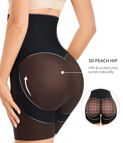 Gotoly Tummy Control Shapewear Shorts Body Shaper for Women High Waisted Butt Lifting Panties Thigh Slimming3