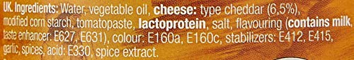 Image of Cantina Mexicana Nacho Cheese Dip Sauce | Mexican Cuisine | Seasoning & Spread | contains Cheddar Cheese, Tomato Paste, Vegetable Oil & Milk | Used for Tacos, Burritos & Nachos | Vegetarian (190g)