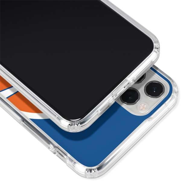 Skinit Clear Phone Case Compatible with iPhone 11 Pro - Officially Licensed NFL Denver Broncos Retro Logo Design