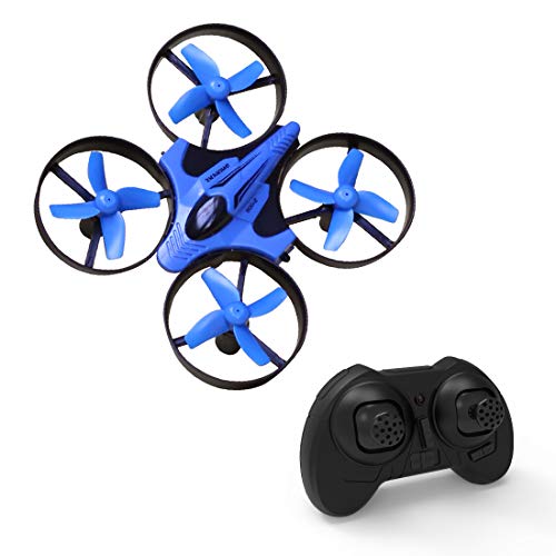 Mini Quadcopter Drone, F008 Mini RC Drone for Kids Adults Beginners Nano Drone RTF Plane Indoor Outdoor Small Helicopter - Hovering Headless Mode, 3D Flip, 3 Speed, One-Key Return Children s Day Gift