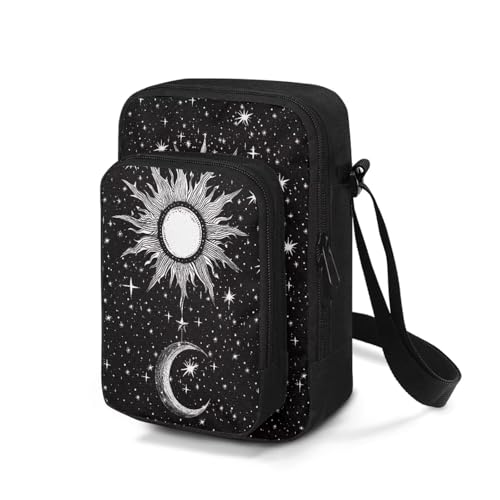 Cross-body Bag for Women Small Purse with Double Layer Zipper Pockets Shoulder Crossbody4