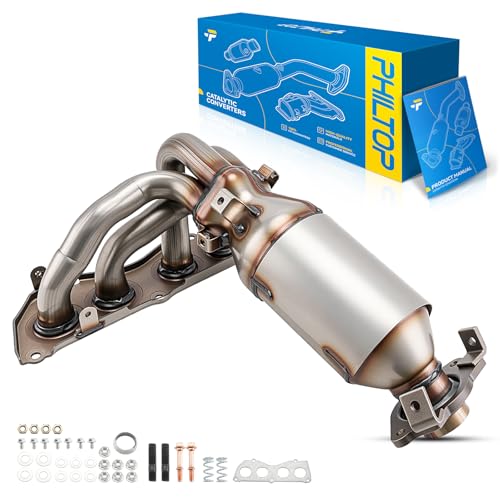PHILTOP Front High Flow Catalytic Converter Compatible with Toyota Camry